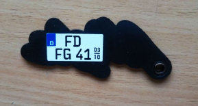 Kawasaki Ninja Schlsselanhnger Saisonkennzeichen