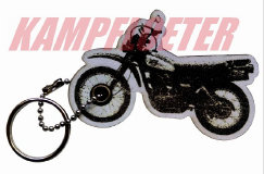 Yamaha XT 500 Schlsselanhnger Echtleder