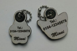 Anhnger Halsband Katze