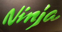 Ninja Aufkleber Doming